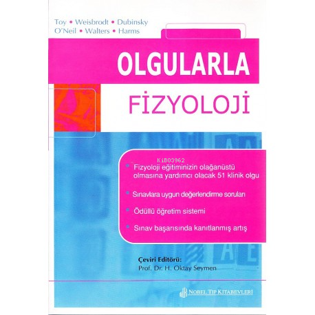 Olgu Dosyaları - Fizyoloji | Oktay Seymen | Nobel Tıp Kitabevi