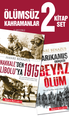 Ölümsüz Kahramanlar 2 Kitap Set | Hanri Benazus | Sözcü Kitabevi