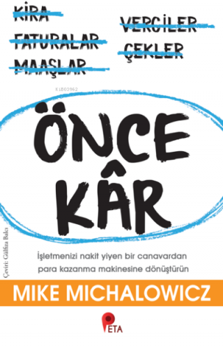 Önce Kâr | Mike Michalowicz | Peta Kitap