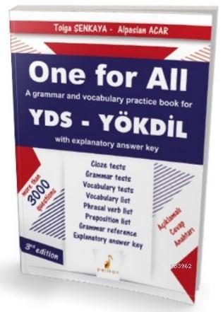 One For All A Grammar and Vocabulary Practice Book For YDS | Tolga Şen