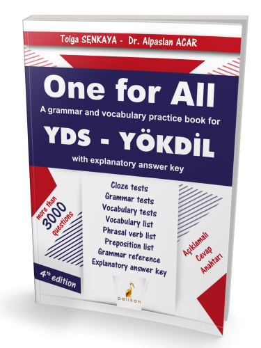 One For All A Grammar and Vocabulary Practice Book For YDS | Tolga Şen