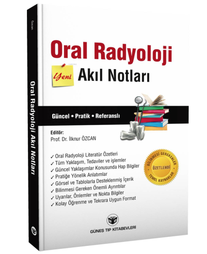 Oral Radyoloji Akıl Notları | İlknur Özcan | Güneş Tıp Kitabevi