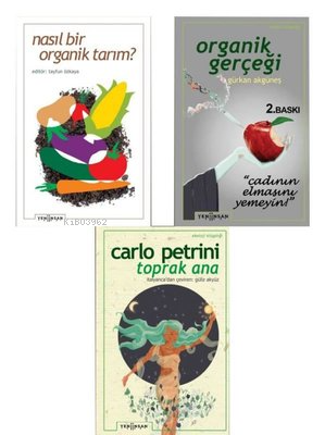 Organik Tarım Seti - 3 Kitap Takım | Carlo Petrini | Yeni İnsan Yayıne