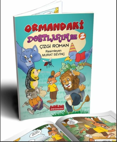 Ormandaki Dostlarımız 2 (Çizgi Roman) | Yusuf Yakup Sevinç | Bordo Res