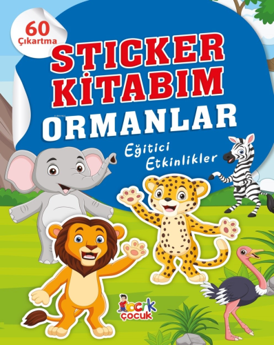 Ormanlar - Sticker Kitabım | Tuba Öztürk | Bcrk Çocuk Yayınları