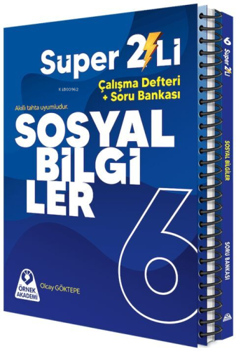 Örnek Akademi 6. Sınıf Süper İkili Sosyal Bilgiler Seti | Kolektif | Ö