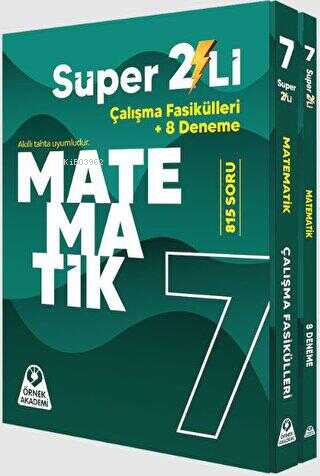 Örnek Akademi 7. Sınıf Süper İkili Matematik Seti | Kolektif | Örnek A