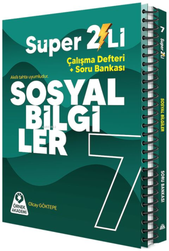 Örnek Akademi 7. Sınıf Süper İkili Sosyal Bilgiler Seti | Kolektif | Ö