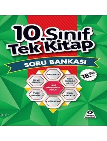 Örnek Akademi Yayınları 10. Sınıf Tek Kitap Soru Bankası Örnek Akademi