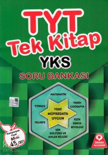 Örnek Akademi Yayınları TYT Tek Kitap Soru Bankası Örnek Akademi | Kol