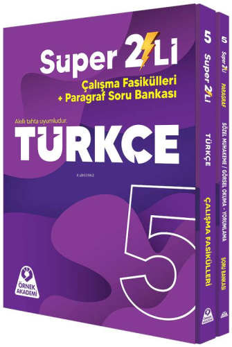 Örnek Akademisi 5. Sınıf Süper İkili Türkçe Seti | Kolektif | Örnek Ak