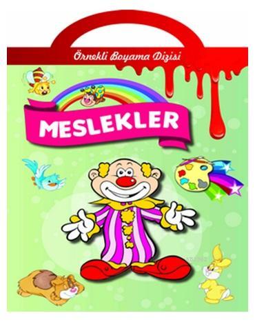 Örnekli Boyama - Meslekler | Ahmet Altay | Parıltı Yayıncılık