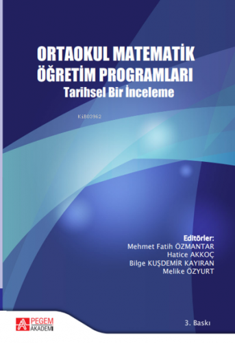 Ortaokul Matematik Öğretim Programları Tarihsel Bir İnceleme | Hatice 