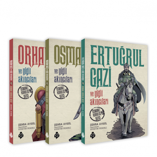 Osmanlı Kuruluş Dizisi Seti(3 Kitap) | Zehra Aygül | Uğurböceği Yayınl