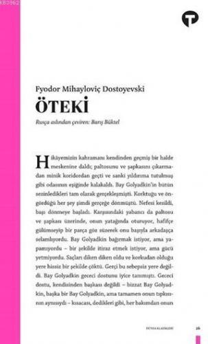 Öteki | Fyodor Mihayloviç Dostoyevski | Turkuvaz Kitap