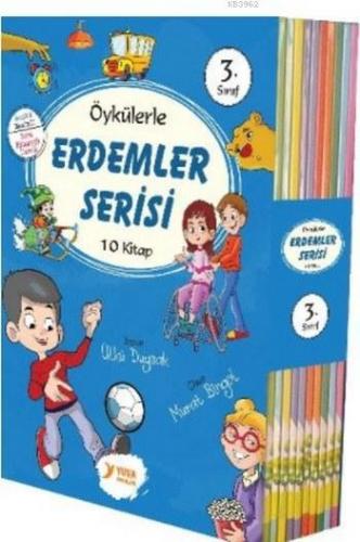 Öykülerle Erdemler Serisi 3.Sınıf 10 Kitap | Ülkü Duysak | Yuva Yayınl