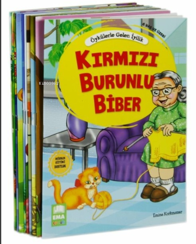 Öykülerle Gelen İyilik (10 Kitap Set) 6 Yaş ve Üzeri Değerler Eğitimi 