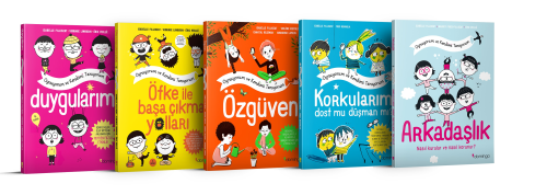 Oynuyorum ve Kendimi Tanıyorum Seti (5 Kitap) | Isabelle Filliozat | D