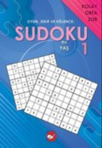 Oyun, Zeka ve Eğlence;Sudoku 1 Kolay, Orta, Zor (9+ Yaş) | Ramazan Okt