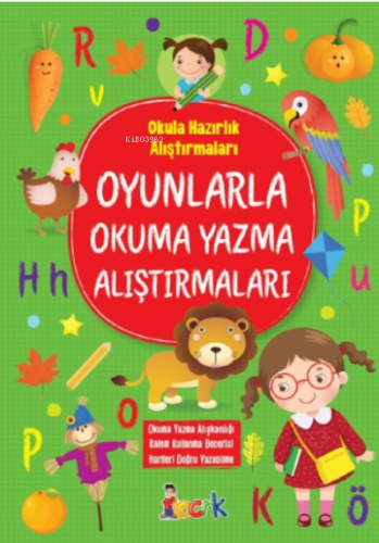 Oyunlarla Okuma Yazma Alıştırmaları;Okula Hazırlık Alıştırmaları | Tub