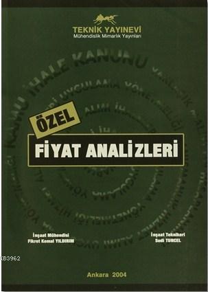 Özel Fiyat Analizleri | Fikret Kemal Yıldırım | Teknik Yayınevi