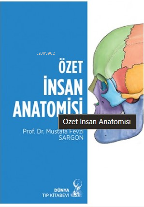 Özet İnsan Anatomisi | Mustafa Fevzi Sargon | Dünya Tıp Kitabevi