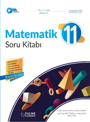 Palme 11. Sınıf Matematik Soru Kitabı | Hüseyin Buğdayoğlu | Palme Yay