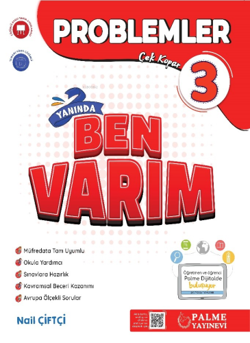 Palme 3.Sınıf Problemler Yanında Ben Varım Soru Kitabı | Nail Çiftçi |