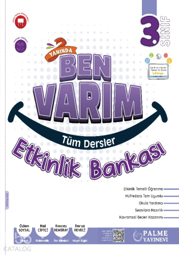 Palme 3. Sınıf Yanında Ben Varım Tüm Dersler Etkinlik Bankası | Özlem 