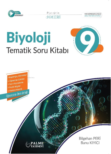 Palme Yayınevi 9.Sınıf Biyoloji Tematik Soru Kitabı | Bilgehan Peri | 