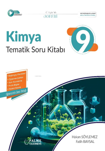 Palme Yayınevi 9. Sınıf Kimya Tematik Soru Kitabı | Hakan Söylemez | P