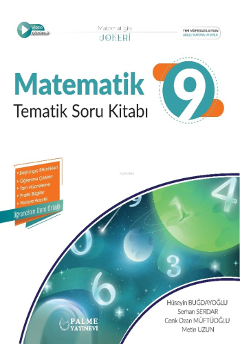 Palme Yayınevi 9.Sınıf Matematik Tematik Soru Kitabı | Hüseyin Buğdayo