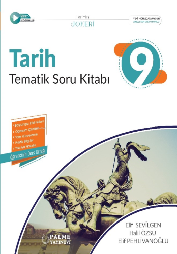 Palme Yayınevi 9.Sınıf Tarih Tematik Soru Kitabı | Elif Sevilgen | Pal