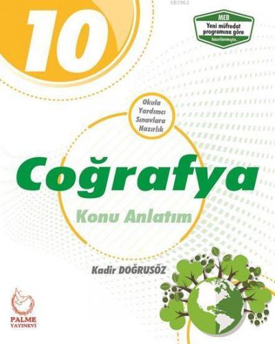 Palme Yayınları 10. Sınıf Coğrafya Konu Anlatım Palme | Kadir Doğrusöz