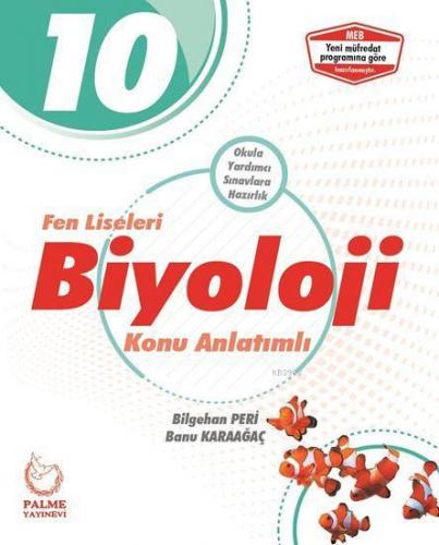 Palme Yayınları 10. Sınıf Fen Liseleri Biyoloji Konu Anlatımlı Palme |