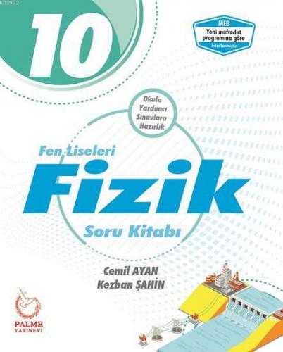 Palme Yayınları 10. Sınıf Fen Liseleri Fizik Soru Kitabı Palme | Kezba