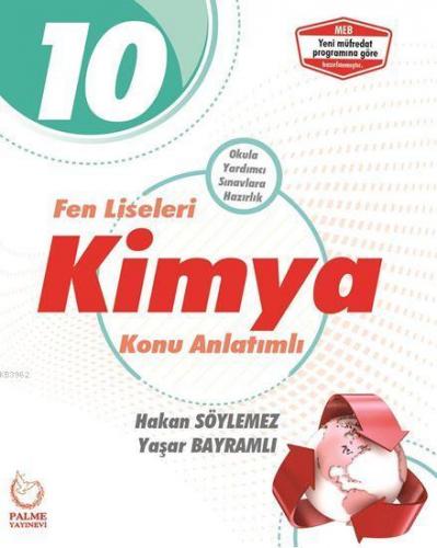 Palme Yayınları 10. Sınıf Fen Liseleri Kimya Konu Anlatımlı Palme | Ha