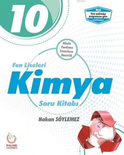 Palme Yayınları 10. Sınıf Fen Liseleri Kimya Soru Kitabı Palme | Hakan