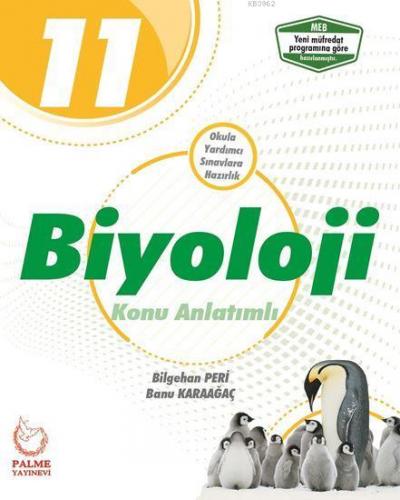 Palme Yayınları 11. Sınıf Biyoloji Konu Anlatımlı Palme | Bilgehan Per