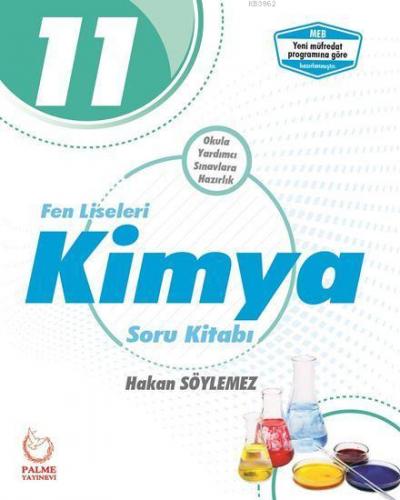 Palme Yayınları 11. Sınıf Fen Liseleri Kimya Soru Kitabı Palme | Hakan