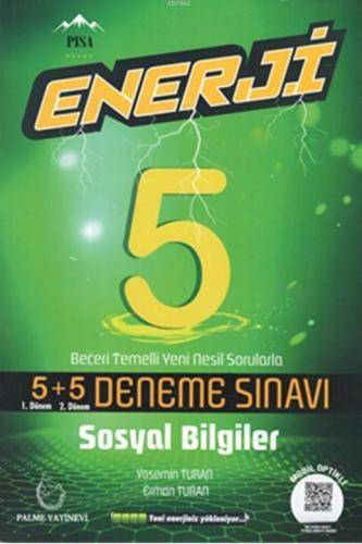 Palme Yayınları 5. Sınıf Sosyal Bilgiler 5+5 Enerji Deneme Sınavı Palm