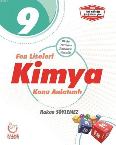 Palme Yayınları 9. Sınıf Fen Liseleri Kimya Konu Anlatımlı Palme | Hak