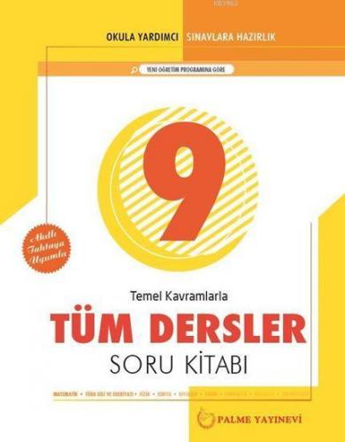 Palme Yayınları 9. Sınıf Temel Kavramlarla Tüm Dersler Soru Kitabı Pal