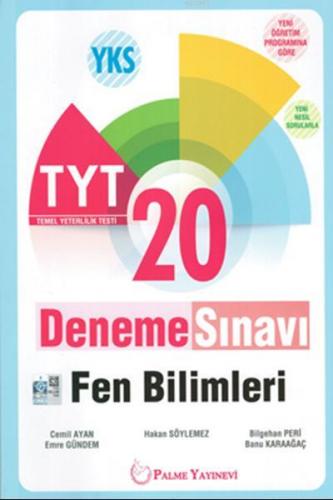 Palme Yayınları TYT Fen Bilimleri 20 Deneme Sınavı Palme | Cemil Ayan 