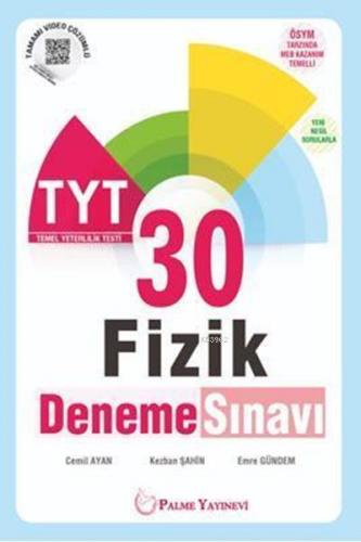 Palme Yayınları TYT Fizik 30 Deneme Sınavı Palme | Cemil Ayan | Palme 