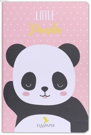 Panda Little Pembe Defter | | Elas Paper