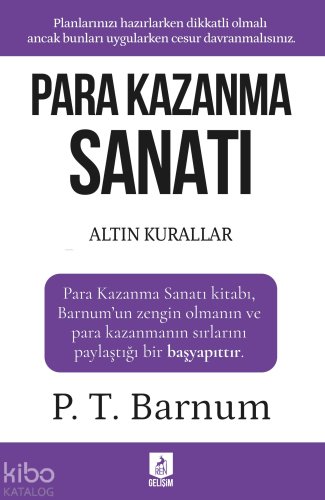 Para Kazanma Sanatı | P.T. Barnum | Ren Kitap