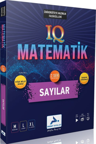 Paraf Yayınları IQ Matematik 2. Seri Sayılar Soru Kütüphanesi | Kolekt