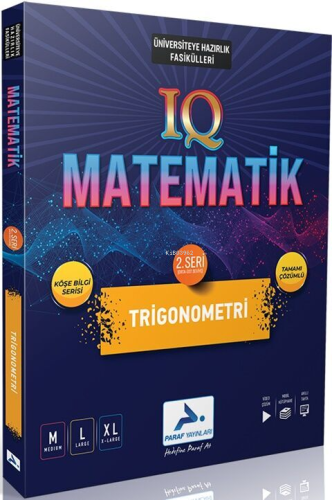 Paraf Yayınları IQ Matematik 2. Seri Trigonometri Soru Kütüphanesi | K