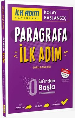 Paragrafa İlk Adım Soru Bankası | Kolektif | İlk Adım Yayınları